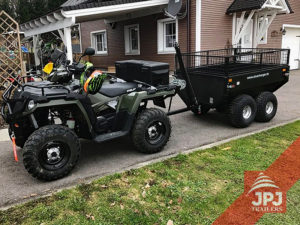 ATV prikolica profi vrtlar