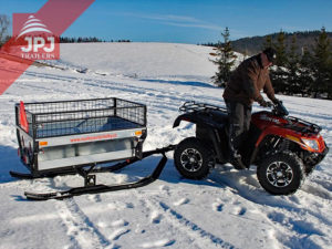 Set skija – ATV prikolica Vrtlar