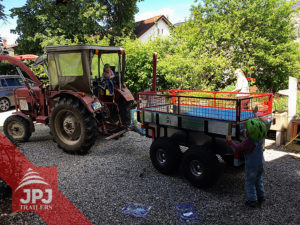 ATV prikolica Profi-radnik i kompaktni traktor